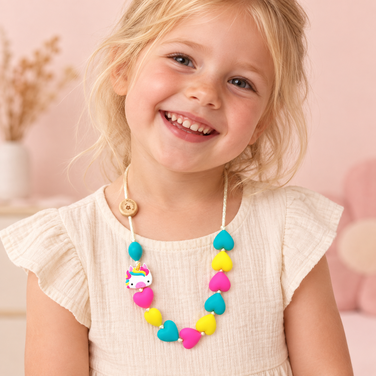 Hartjesketting Emilie - Unicorn