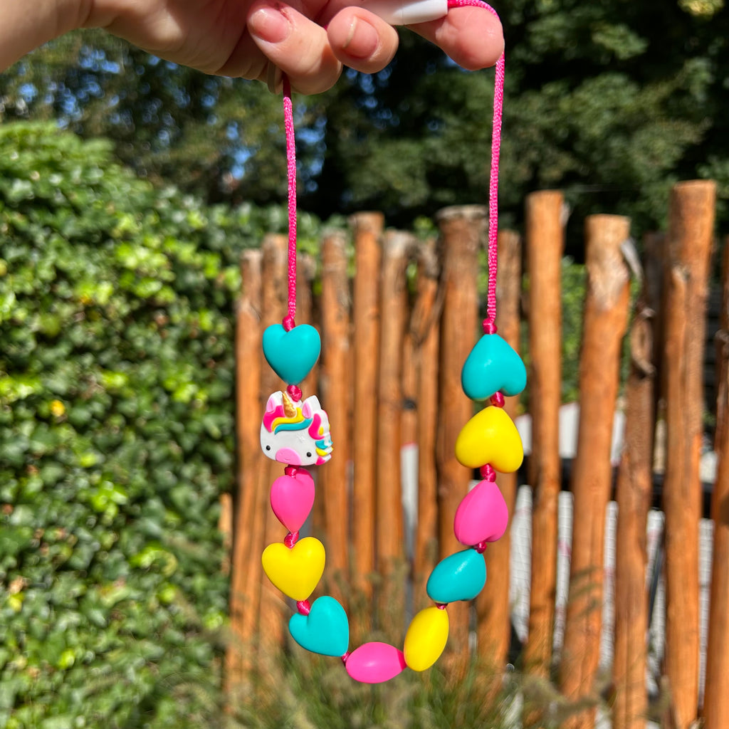 Hartjesketting Emilie - Unicorn