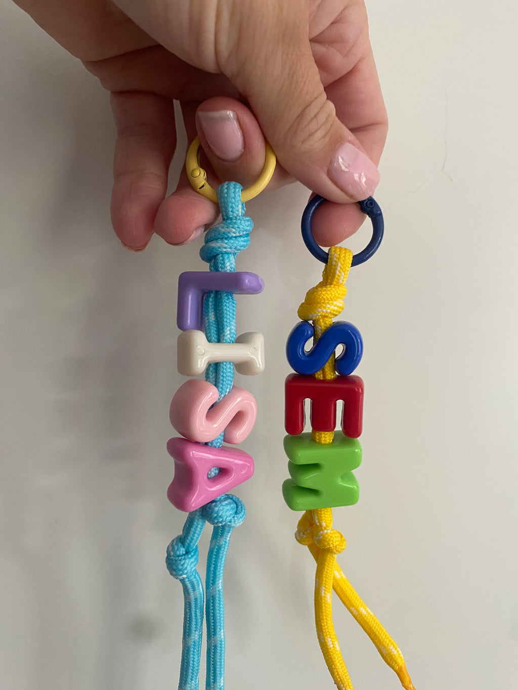 DIY Naamhanger set