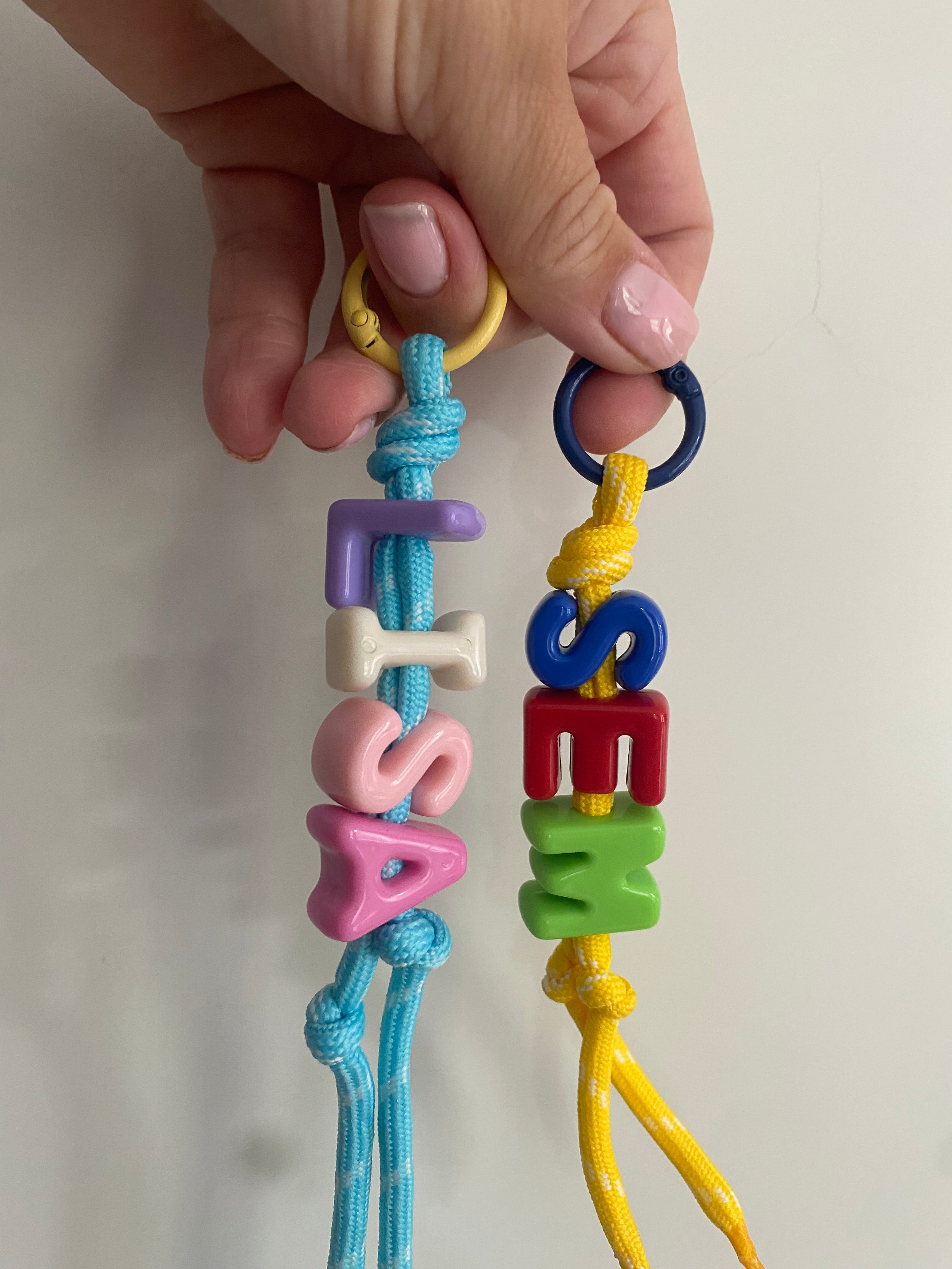 DIY Naamhanger set