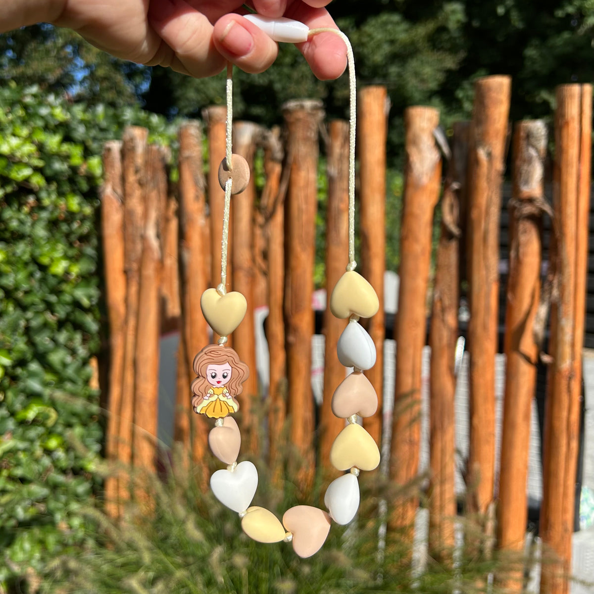 Hartjesketting Belle - Prinses