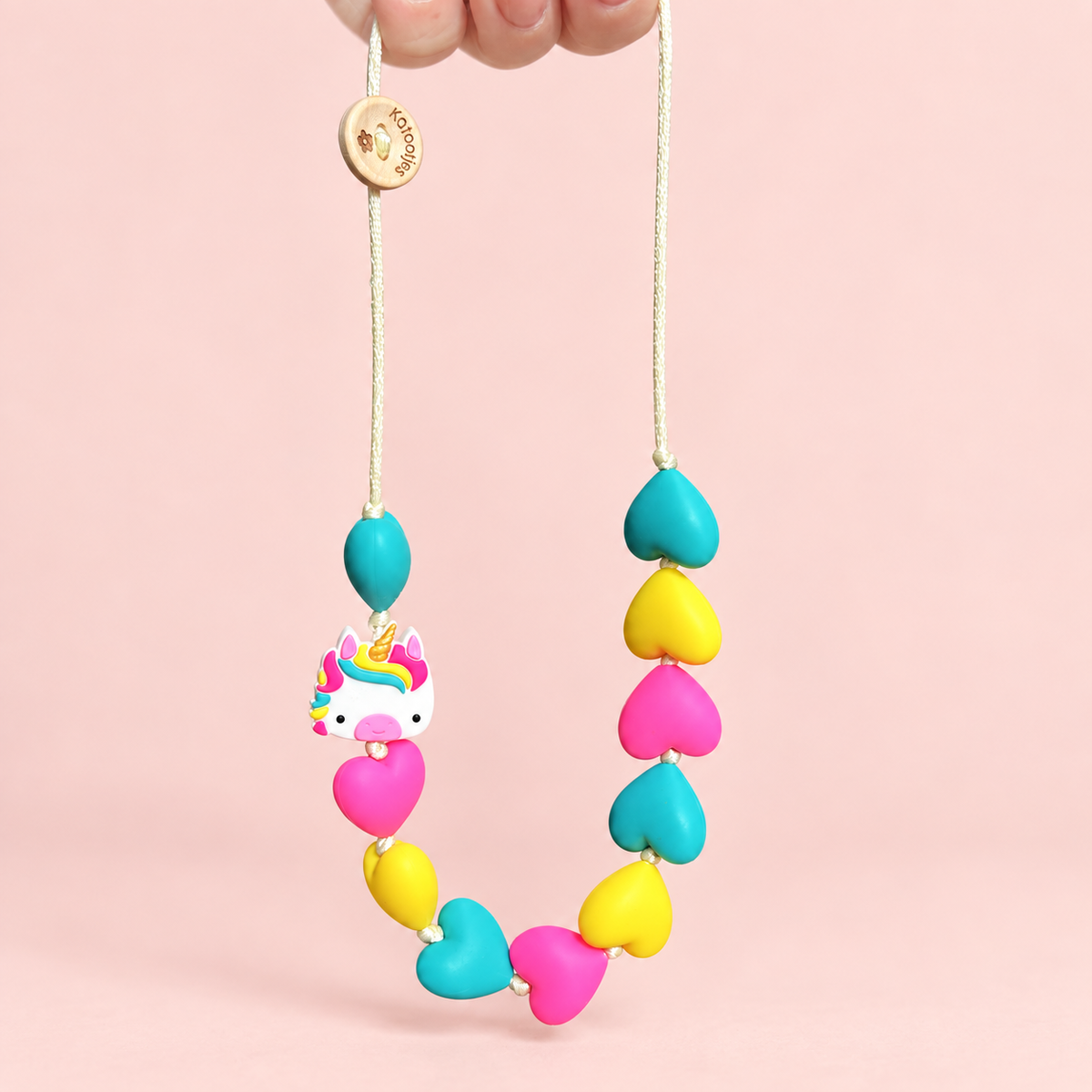 Hartjesketting Emilie - Unicorn